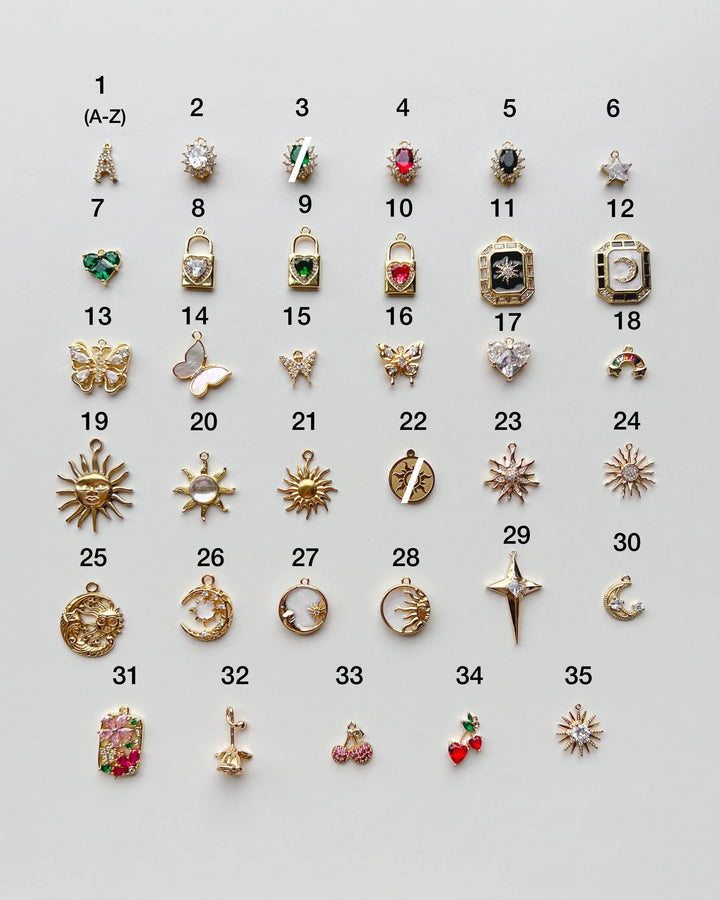 Collier Charms - Custom