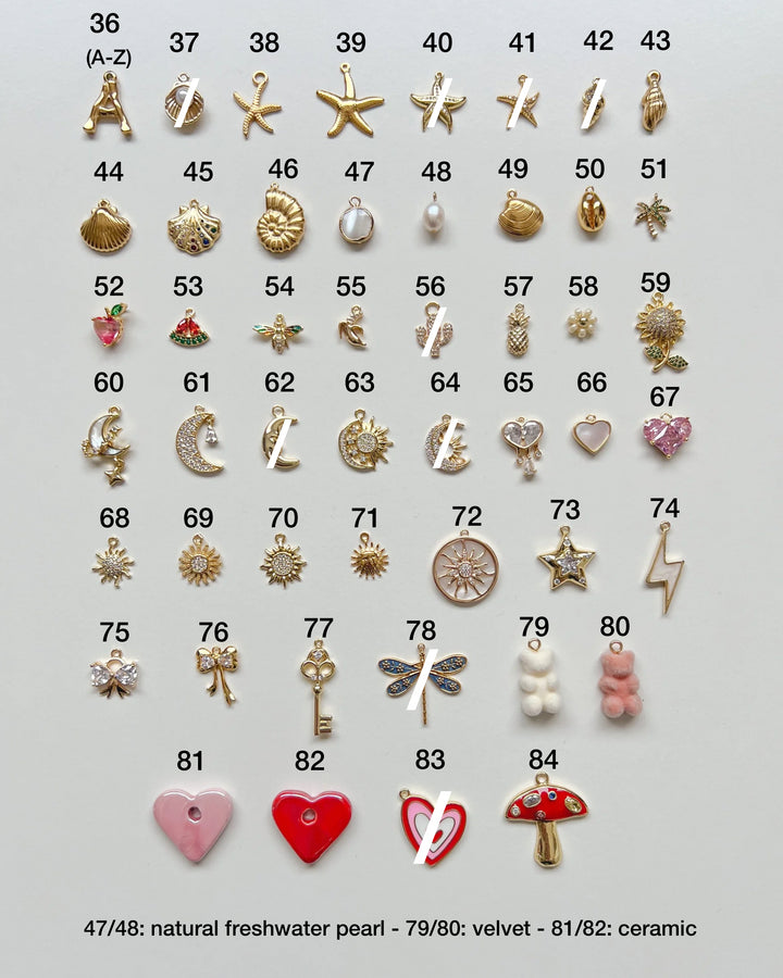 Collier Charms - Custom