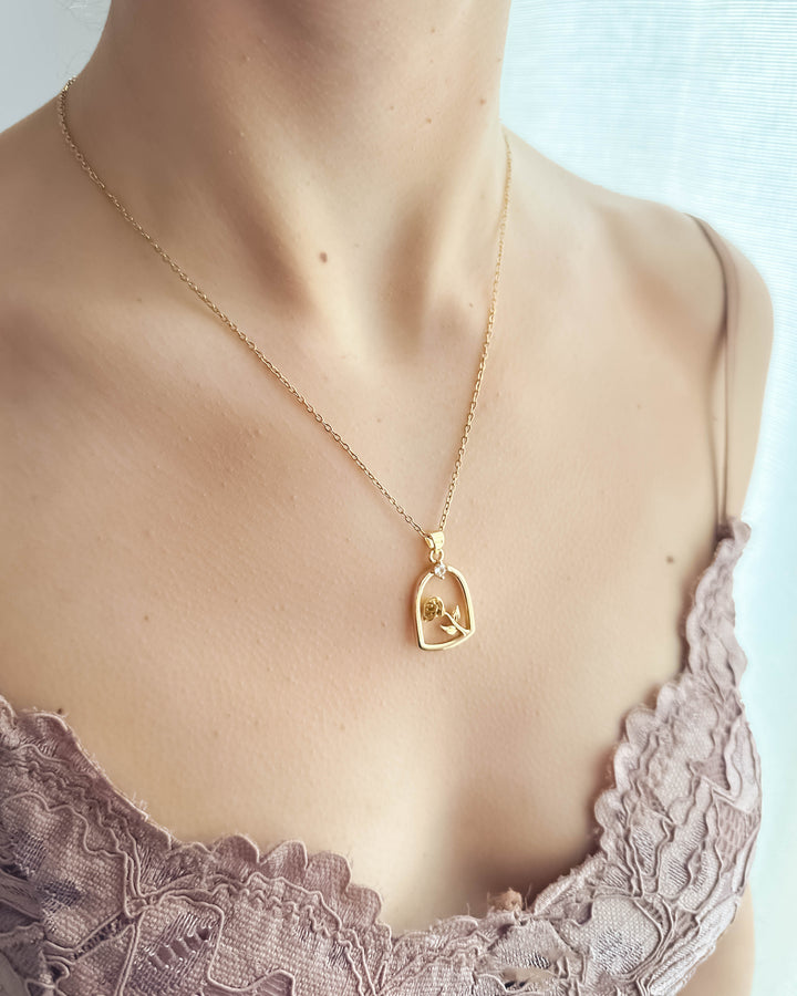 Collier Eternal Rose