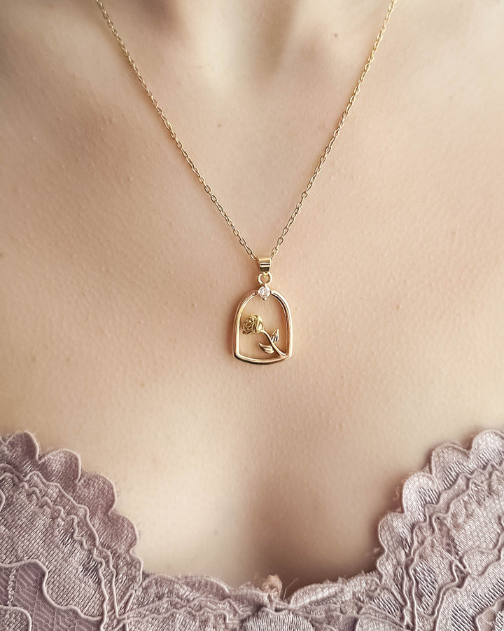 Collier Eternal Rose