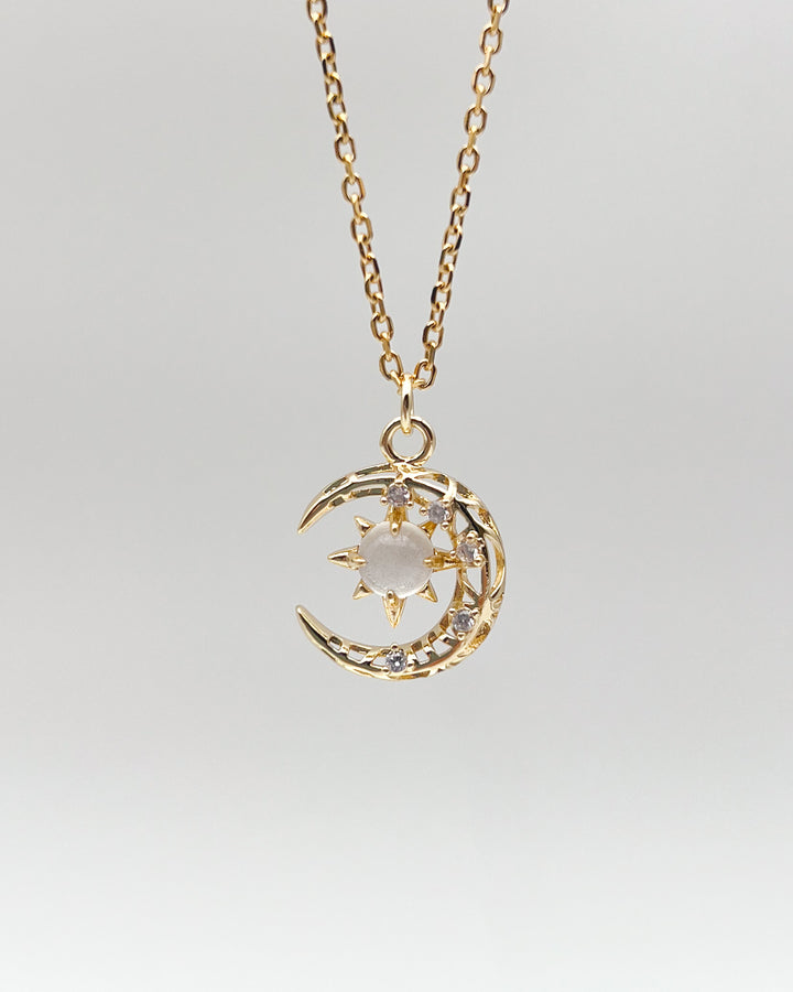 Star Moon Necklace